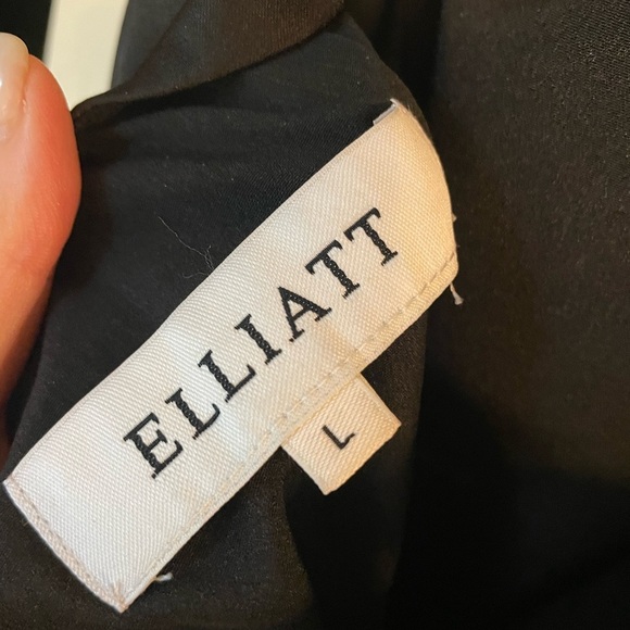 ELLIATT x Revolve Camo Dress in Black - Picture 3 of 6